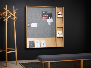 SLOPE - Wall-mounted one-sided display unit by Karl Andersson - view 3
